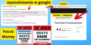 Najlepsza kasa chorych w Niemczech